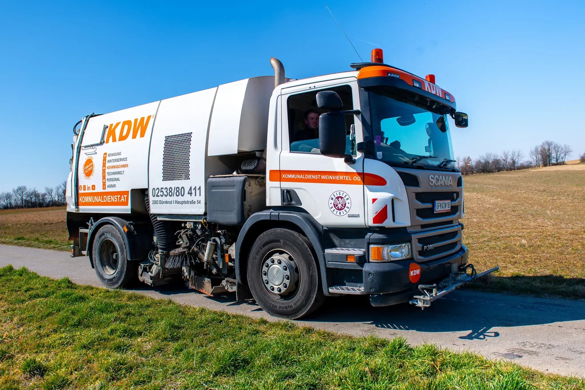 Kehrdienst in Bruck an der Leitha